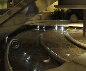 Water Pool at bottom of Atrium